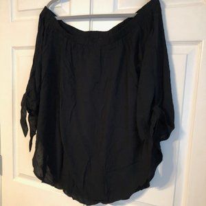Black Off-the-Shoulder Top, XXL NWT